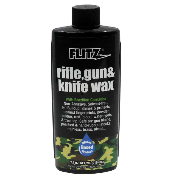 Flitz Flitz Rifle, Gun & Knife Wax - 7.6 oz. Bottle [GW 02785] MyGreenOutdoors