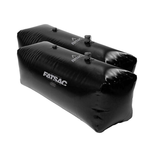 FATSAC FATSAC V-drive Fat Sacs - Pair - 400lbs Each - Black [W701-BLACK] MyGreenOutdoors