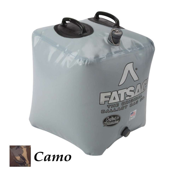 FATSAC FATSAC Brick Fat Sac Ballast Bag - 155lbs - Camo [W702-CAMO] MyGreenOutdoors