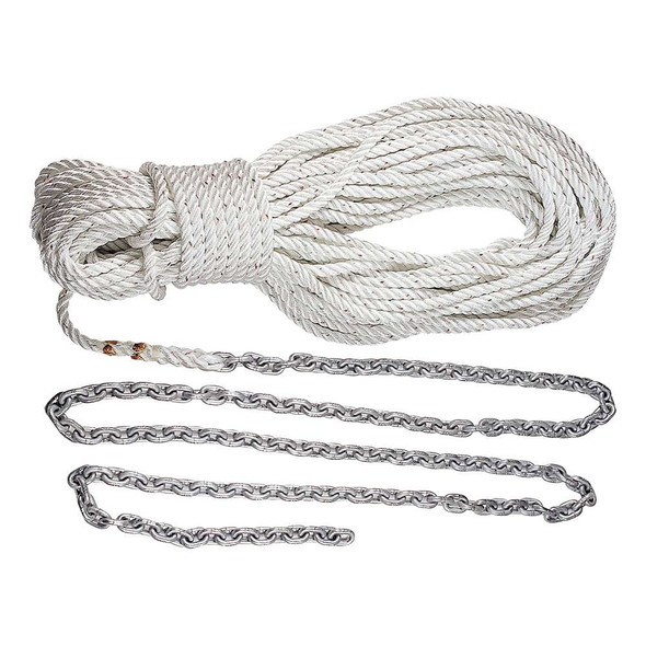Lewmar Lewmar Anchor Rode 15 5/16 G4 Chain w/300 5/8 Rope w/Shackle [HM15H300PXS] MyGreenOutdoors