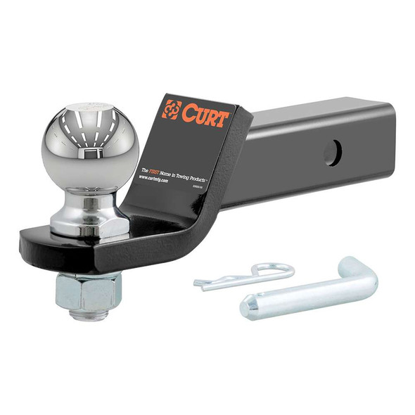 CURT CURT Loaded Ball Mount w/2-5/16" Ball - 2" Shank - 2" Drop - 7,500 lbs [45041] MyGreenOutdoors