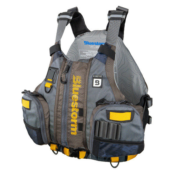 Bluestorm Kinetic Kayak Fishing Vest - Legendary Taupe - L\/XL [BS-409-TPE-L\/XL]