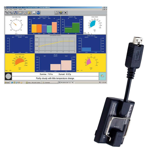 Davis Instruments Davis 6510USB Windows Software F/6152/6152C USB Connection 6510USB MyGreenOutdoors