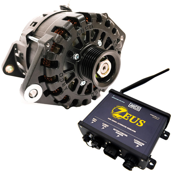 ARCO Zeus A8000-48V 8kW 3.15 Alternator w\/Isolated Ground (Common Rail)  Zeus High-Energy Alternator Regulator [4602-AZ1000]