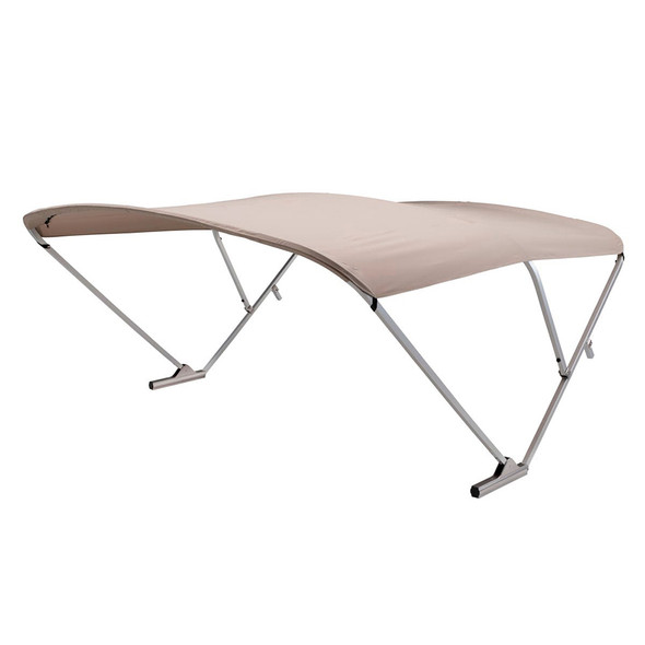 SureShade Power Bimini - Clear Anodized Frame - Beige Fabric [2024050709]