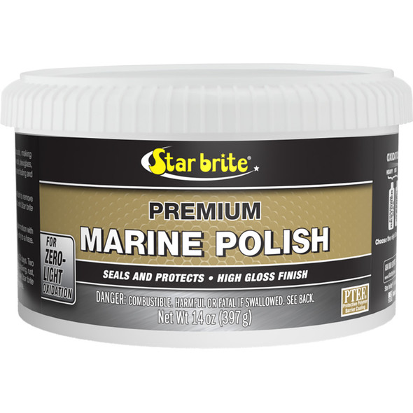 Star brite Premium Marine Polish - UV Protection  High Gloss Finish - 14 oz [85714]