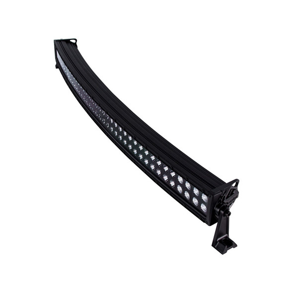 HEISE Dual Row Curved Blackout LED Light Bar - 42" [HE-BDRC42]