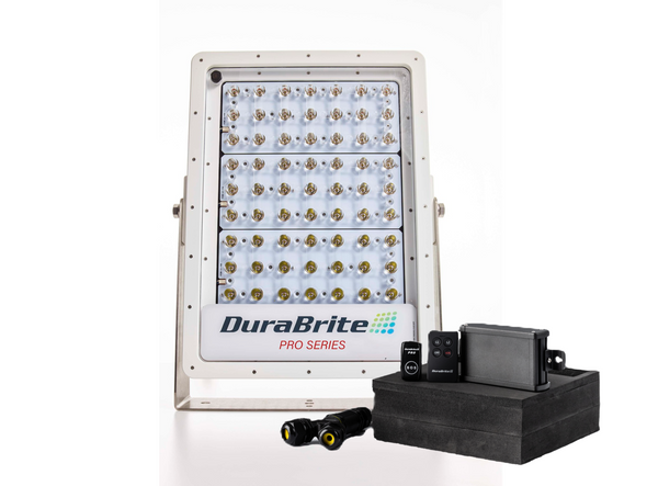 DuraBrite Gen2 Pro Floodlight - White Housing (with Control Box Kit) [SLM75574D1SW-KIT]