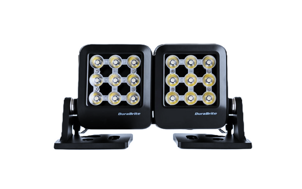 DuraBrite Double Stack Dual Floodlight - Black Housing [SLM07BK-44-AA]