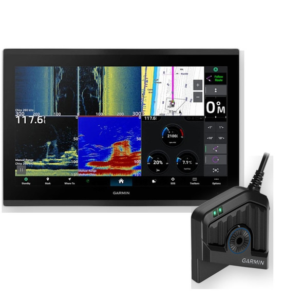 Garmin GPSMAP 9217xsv LiveScope 2 HD LVS42HD Bundle