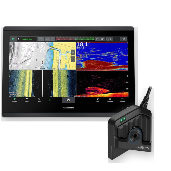 Garmin GPSMAP 1643xsv LiveScope 2 HD LVS42HD Bundle