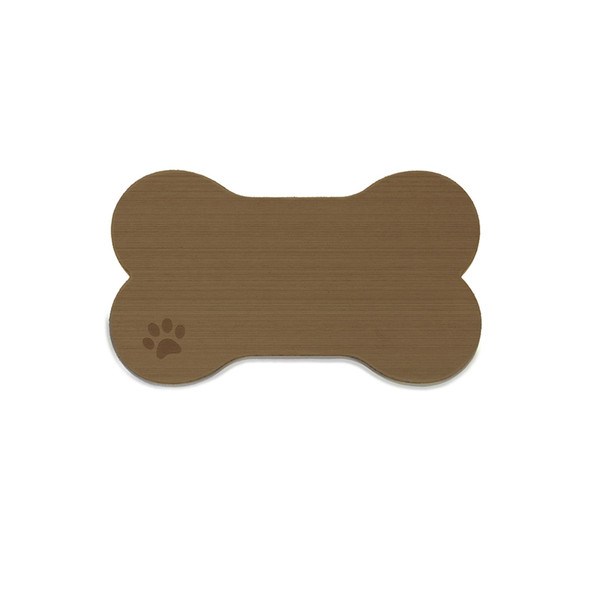 SeaDek Dog Bowl Mat - Cappuccino\/Black - Small - 12" x 21" [62713-91090]