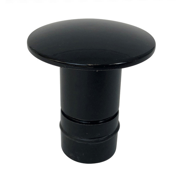 Bob's Machine Deck Plug - Pedestal Seat Plug 0.75" Hole- Black [311-000002-PCGBLK]