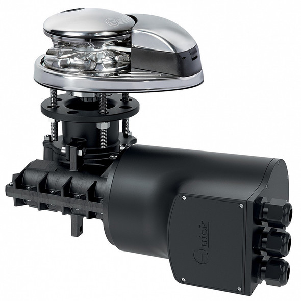 Quick Prince DP2 712 Windlass - 700W, 12V, 7mm - 1\/4" Gypsy - 9\/16" Rope - Prewired Built [FSDP20712007B01]