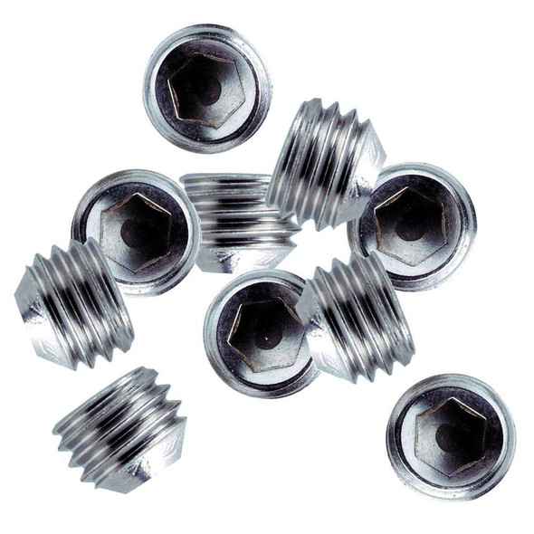 Whitecap Whitecap "-28 Thread SS Set Screws - 10 Pack [6249C] 6249C MyGreenOutdoors