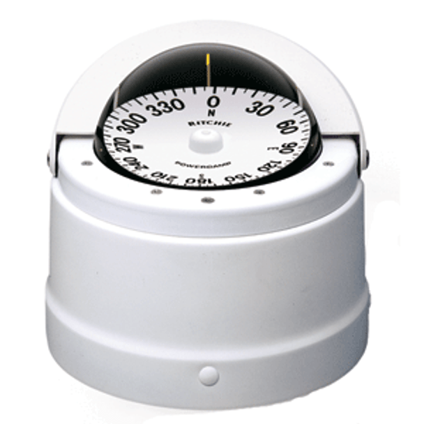 Ritchie Ritchie DNW-200 Navigator Compass - Binnacle Mount - White DNW-200 MyGreenOutdoors