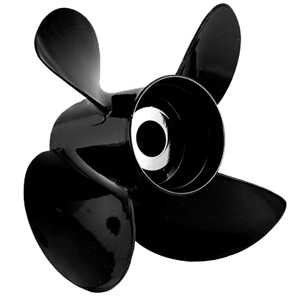 Turning Point Propellers Turning Point LE-1415-4L Hustler Aluminum - Left-Hand Propeller - 15 x 15 - 4-Blade [21501540] 21501540 MyGreenOutdoors