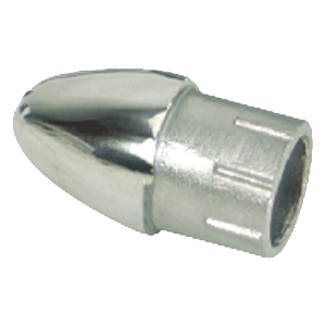 Whitecap Whitecap Bullet End - 316 Stainless Steel - 7/8" Tube O.D. [6229C] 6229C MyGreenOutdoors