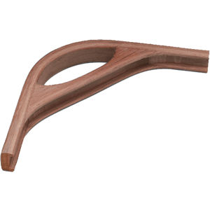 Whitecap Whitecap Teak Track Corner w/Hand Hold Molding - 3/4" [60805] 60805 MyGreenOutdoors