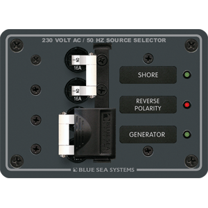 Blue Sea Systems Blue Sea 8132 AC Toggle Source Selector (230V) - 2 Sources 8132 MyGreenOutdoors