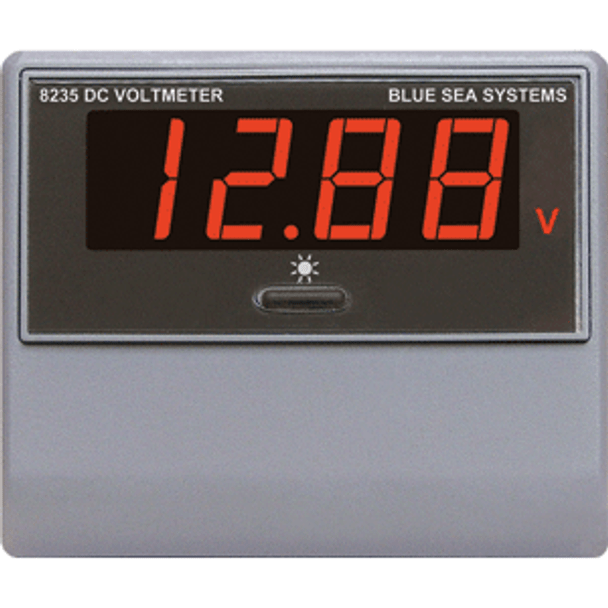 Blue Sea Systems Blue Sea 8235 DC Digital Voltmeter 8235 MyGreenOutdoors