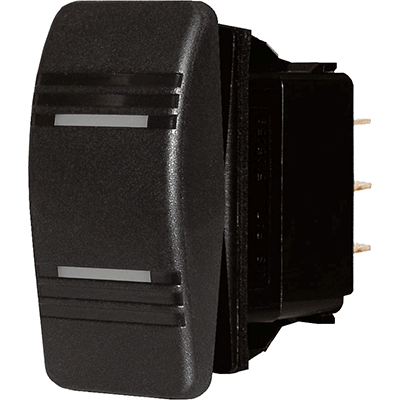 Blue Sea Systems Contura Switch, Black, DPDT On-Off-On 8286 MyGreenOutdoors
