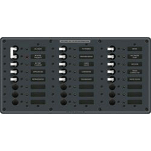 Blue Sea Systems Blue Sea 8565 Breaker Panel - AC Main + 22 Positions (European) - White 8565 MyGreenOutdoors