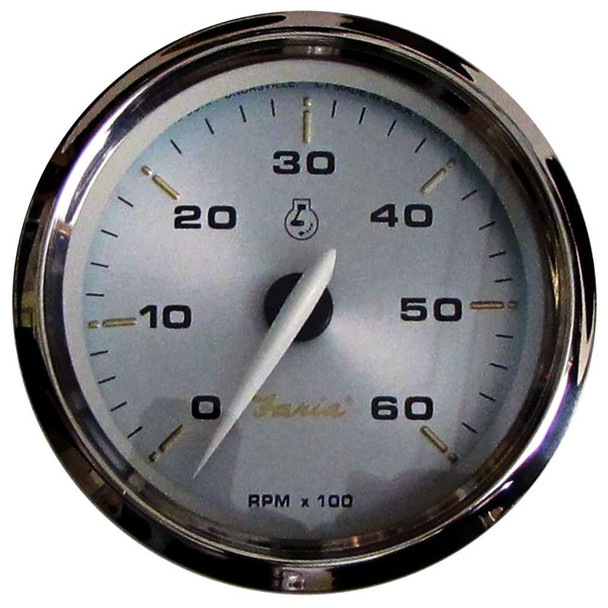 Faria Beede Instruments Faria Kronos 4" Tachometer - 6,000 RPM (Gas - Inboard & I/O) [39004] 39004 MyGreenOutdoors