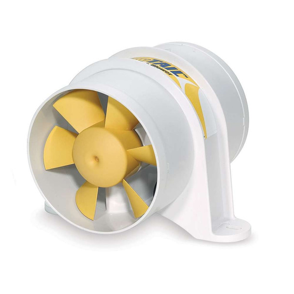 Shurflo by Pentair SHURFLO YELLOWTAIL 4" Marine Blower - 12 VDC, 215 CFM [277-4110] 277-4110 MyGreenOutdoors