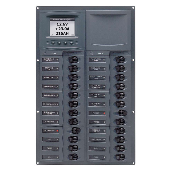 BEP Marine BEP Panel 24SP DC12V DCSM Vertical [905V-DCSM] 905V-DCSM MyGreenOutdoors