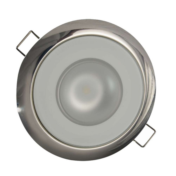 Lumitec Lumitec Mirage Flush Mount Down Light Spectrum RGBW - Polished Bezel [113117] 113117 MyGreenOutdoors