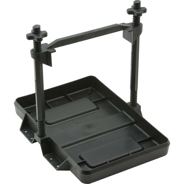 Attwood Marine Attwood Heavy-Duty All-Plastic Adjustable Battery Tray - 27 Series [9098-5] 9098-5 MyGreenOutdoors