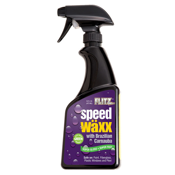 Flitz Marine Speed Waxx Super Gloss Spray - 16 oz. Bottle  [MX 32806]