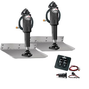 Lenco Marine Lenco 9" x 30" Standard Trim Tab Kit w/Standard Tactile Switch Kit 12V TT9X30 MyGreenOutdoors