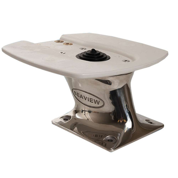 Seaview Seaview 5" Stainless Steel Power Mount - 7" x 7" Base - f/Garmin/Raymarine 3G/4G Radar [PMA-5-7LSS] MyGreenOutdoors