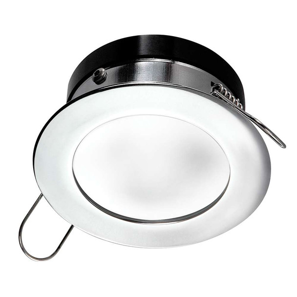 I2Systems Inc i2Systems Apeiron Pro Recessed LED - Tri-Color - Cool White/Red/Blue - 3W Dimming - Round Bezel - Chrome Finish [A503-11AAG-HE] MyGreenOutdoors
