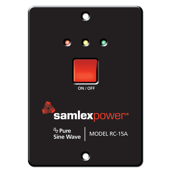 Samlex Remote Control f\/PST-600  PST-1000 Inverters [RC-15A]