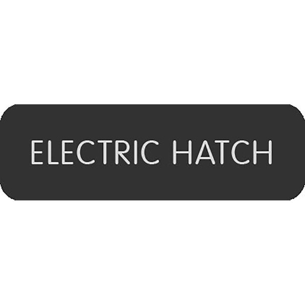 Blue Sea Systems Blue Sea Large Format Label - "Electric Hatch" [8063-0147] MyGreenOutdoors