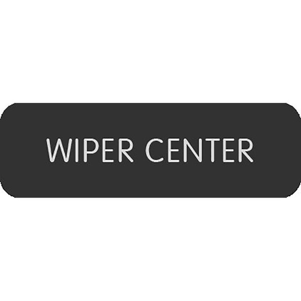 Blue Sea Systems Blue Sea Large Format Label - "Wiper Center" [8063-0472] MyGreenOutdoors