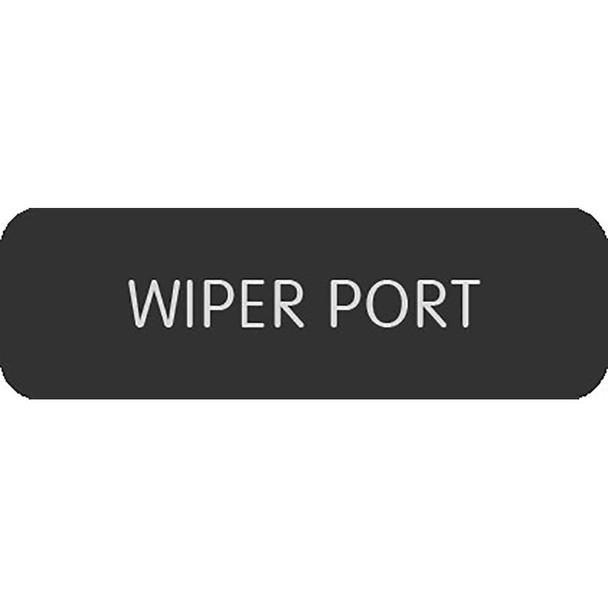 Blue Sea Systems Blue Sea Large Format Label - "Wiper PORT" [8063-0450] MyGreenOutdoors