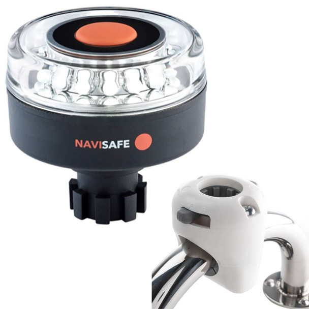 Navisafe Navisafe Navlight 360 2NM w/Navibolt Base Rail Mount - White [042KIT3] MyGreenOutdoors