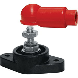 Blue Sea Systems Blue Sea 2001 Power Post High Amperage Cable Connector 1/4" Stud 2001 MyGreenOutdoors