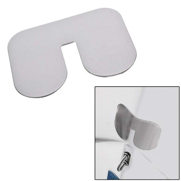 Megaware Megaware ScuffBuster Standard with Notch - 5.75" x 4.5" - Notched Bowguard - 22G - Stainless Steel [02638] MyGreenOutdoors