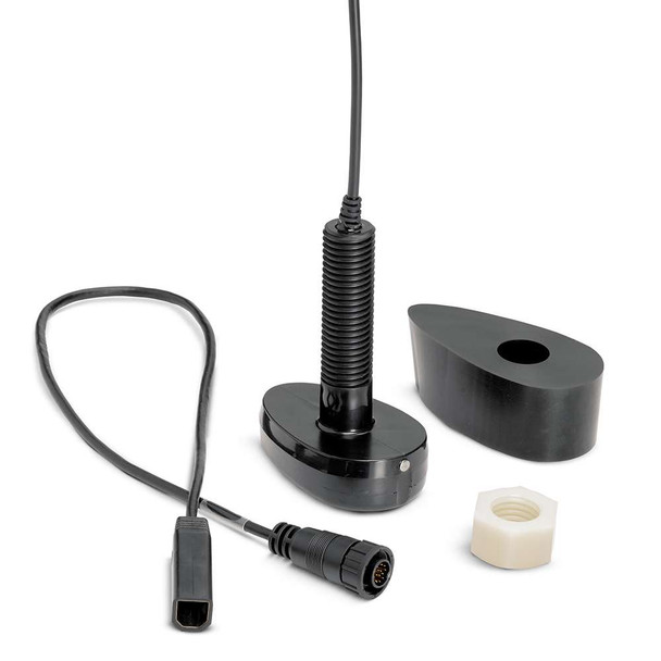 Humminbird Humminbird XPTH-9-HW-T Dual Spectrum CHIRP Plastic Thru-Hull Transducer w/Temp [710279-1] MyGreenOutdoors