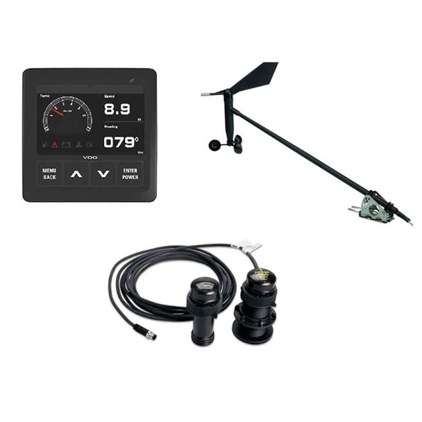 Veratron VDO Navigation Kit f/Sail, Wind Sensor, Transducer, Display Cables [A2C1352150002] MyGreenOutdoors