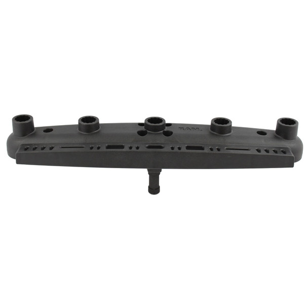 RAM Mounting Systems RAM Mount 5 Place Rod Mounting Base w/Post [RAP-114-5PU] MyGreenOutdoors