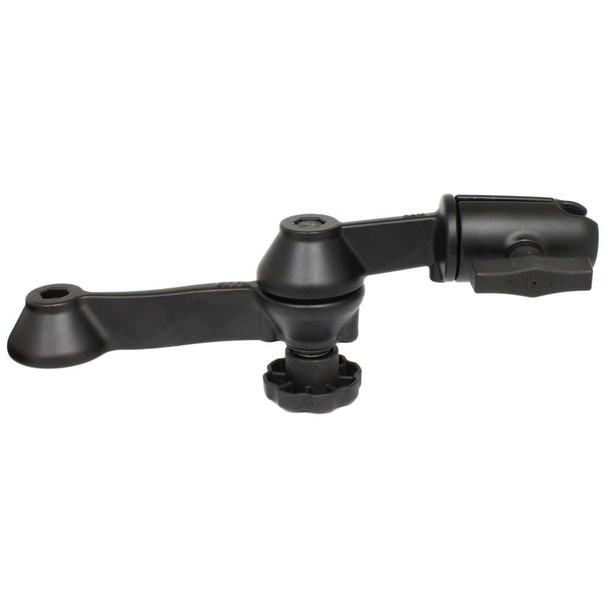 RAM Mounting Systems RAM Mount 12" Double Swing Arm w/Open Swivel Single Socket [RAM-VB-110-4U] MyGreenOutdoors