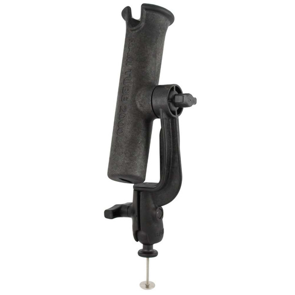 RAM Mounting Systems RAM Mount RAM-TUBE 2000 Holder w/RAM-ROD Revolution Ratchet/Socket System & 5 Spot Mounting Base Adapter [RAM-301-RB5] MyGreenOutdoors