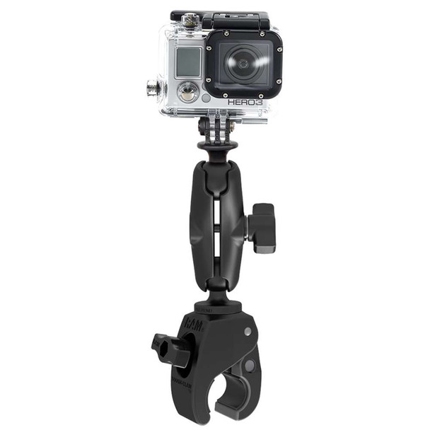 RAM Mounting Systems RAM Mount Small Tough-Claw Mount w/Custom GoPro Hero Adapter [RAP-B-400-GOP1U] MyGreenOutdoors