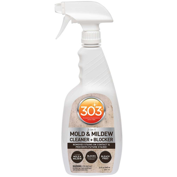 303 303 Mold Mildew Cleaner Blocker w/Trigger Sprayer - 32oz [30574] MyGreenOutdoors